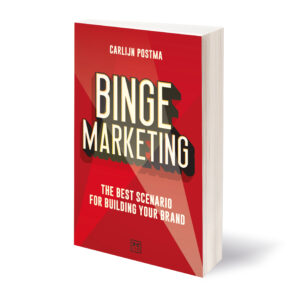BingeMarketing boek, omslag NL